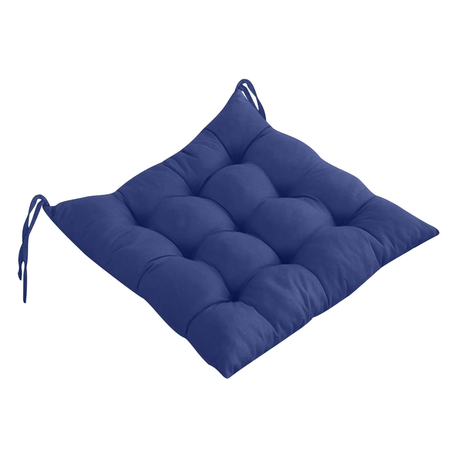 Chair Cushions Non-Slip Rocking Chair Cushion with Ties for Living Room Kitchen, Indoor Seat Cushion, 15X15 Inches A