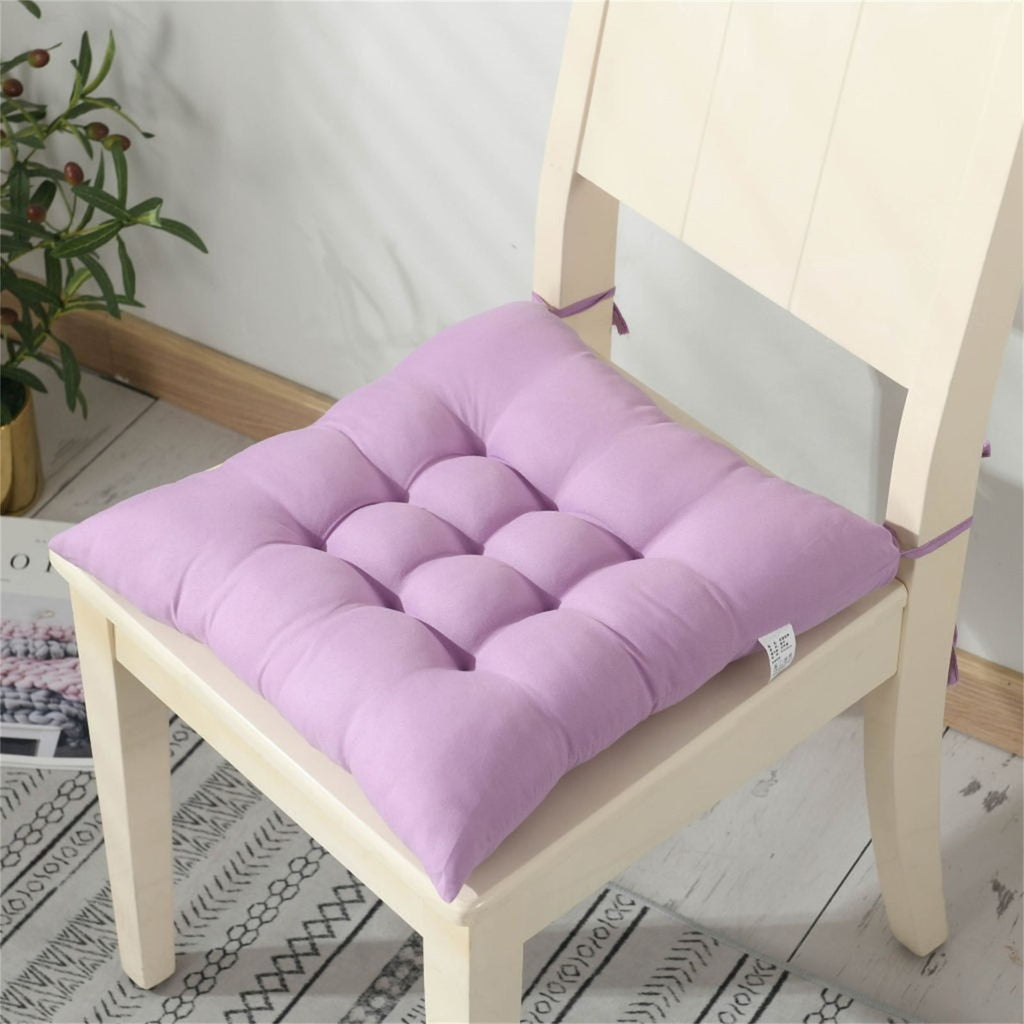 Chair Cushions Non-Slip Rocking Chair Cushion with Ties for Living Room Kitchen, Indoor Seat Cushion, 15X15 Inches J