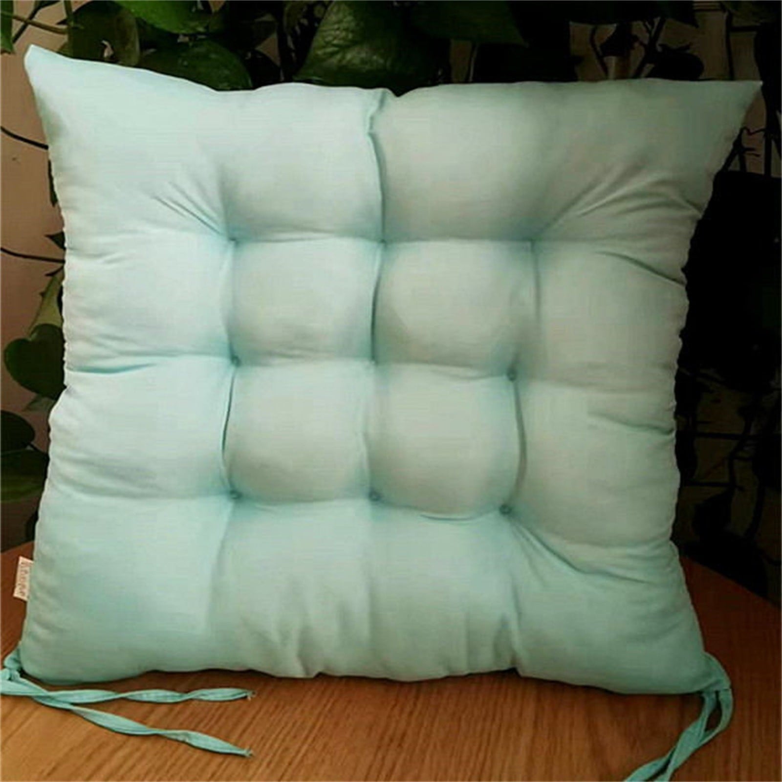 Chair Cushions Non-Slip Rocking Chair Cushion with Ties for Living Room Kitchen, Indoor Seat Cushion, 15X15 Inches K Main image
