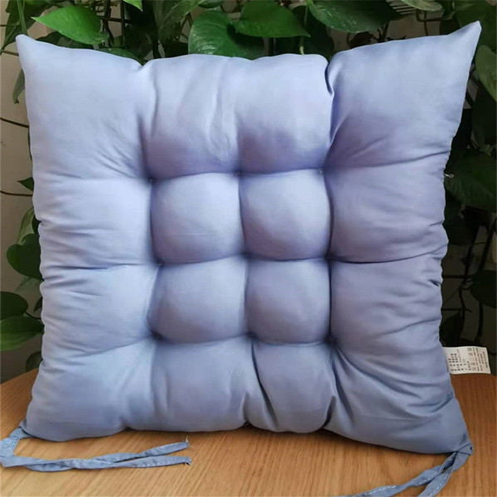 Chair Cushions Non-Slip Rocking Chair Cushion with Ties for Living Room Kitchen, Indoor Seat Cushion, 15X15 Inches M Main image