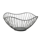 Modern Black Wire Mesh Creative Fruit & Break Basket