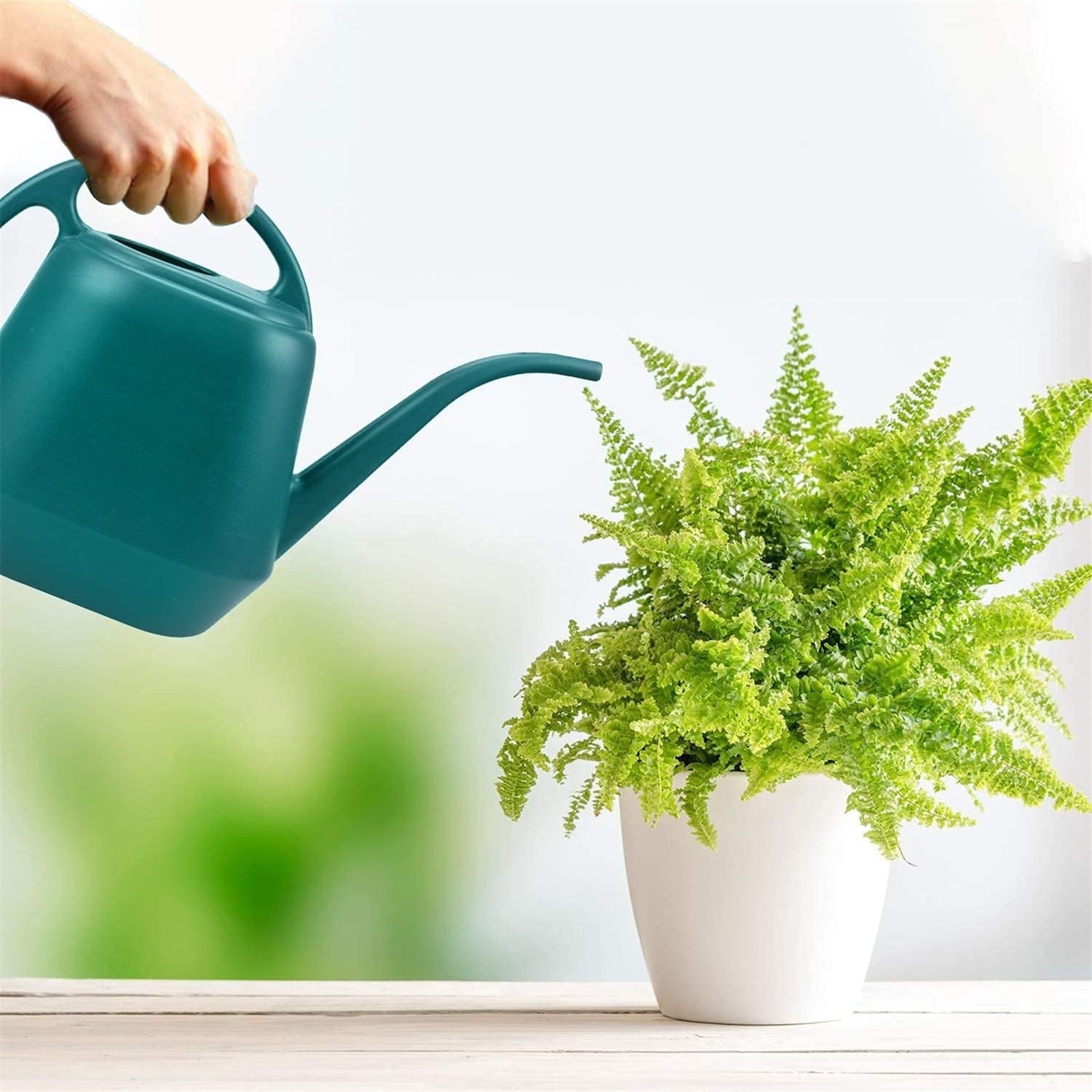 Pot Watering Jug Small Plant Indoor Watering Plant Indoor Watering Jug Long Spout Watering Jug Watering Garden Pot Household Watering Jug Watering Garden Kettle （2L） Navy