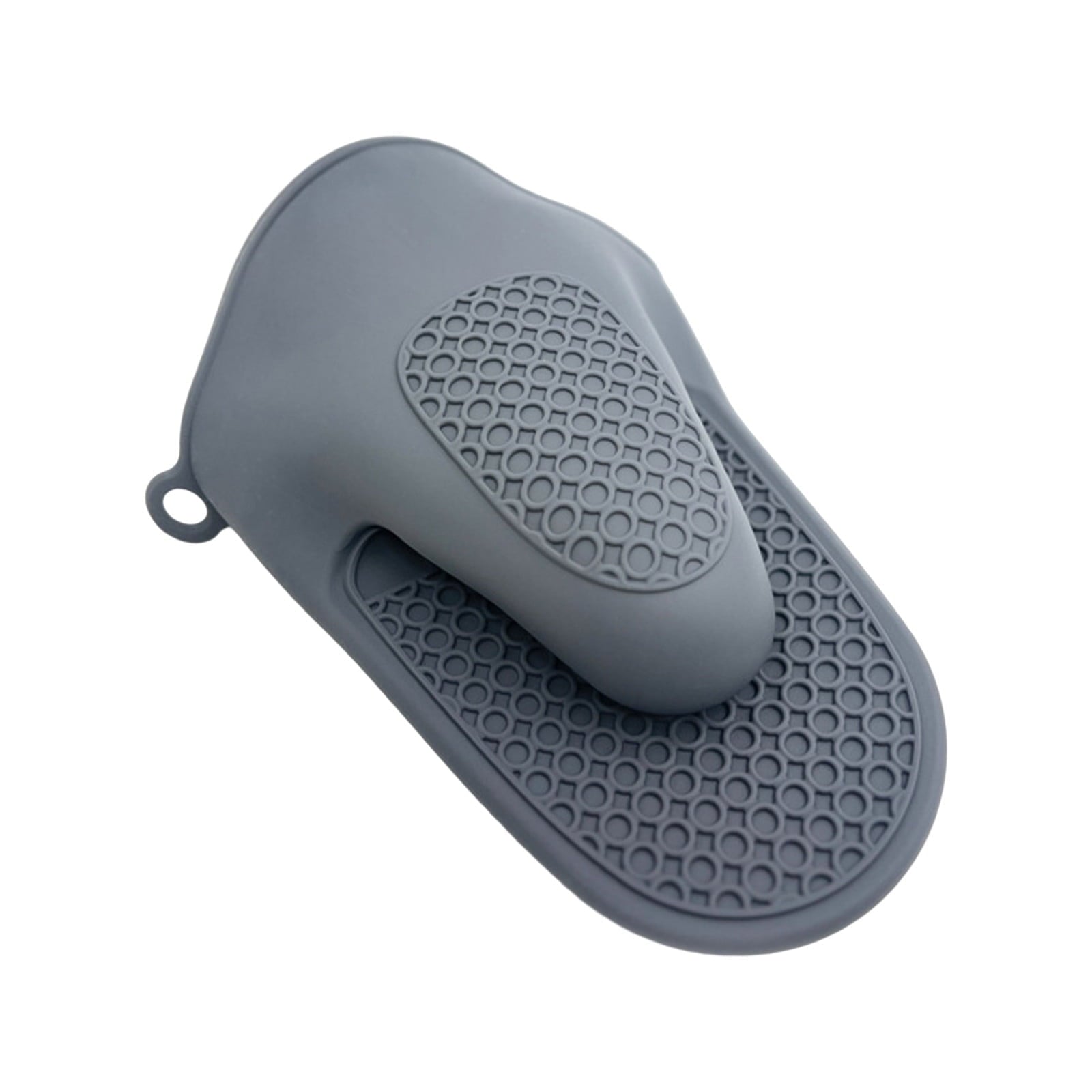 Oven Mitts ! Mini Silicone Oven Mitts Set Oven Mitts Heat Insulation Oven Gloves for Kitchen Cooking and Baking Protecting Fingers Mini Oven Hand Clips, Include 1Pc Silicone Gloves A Main image