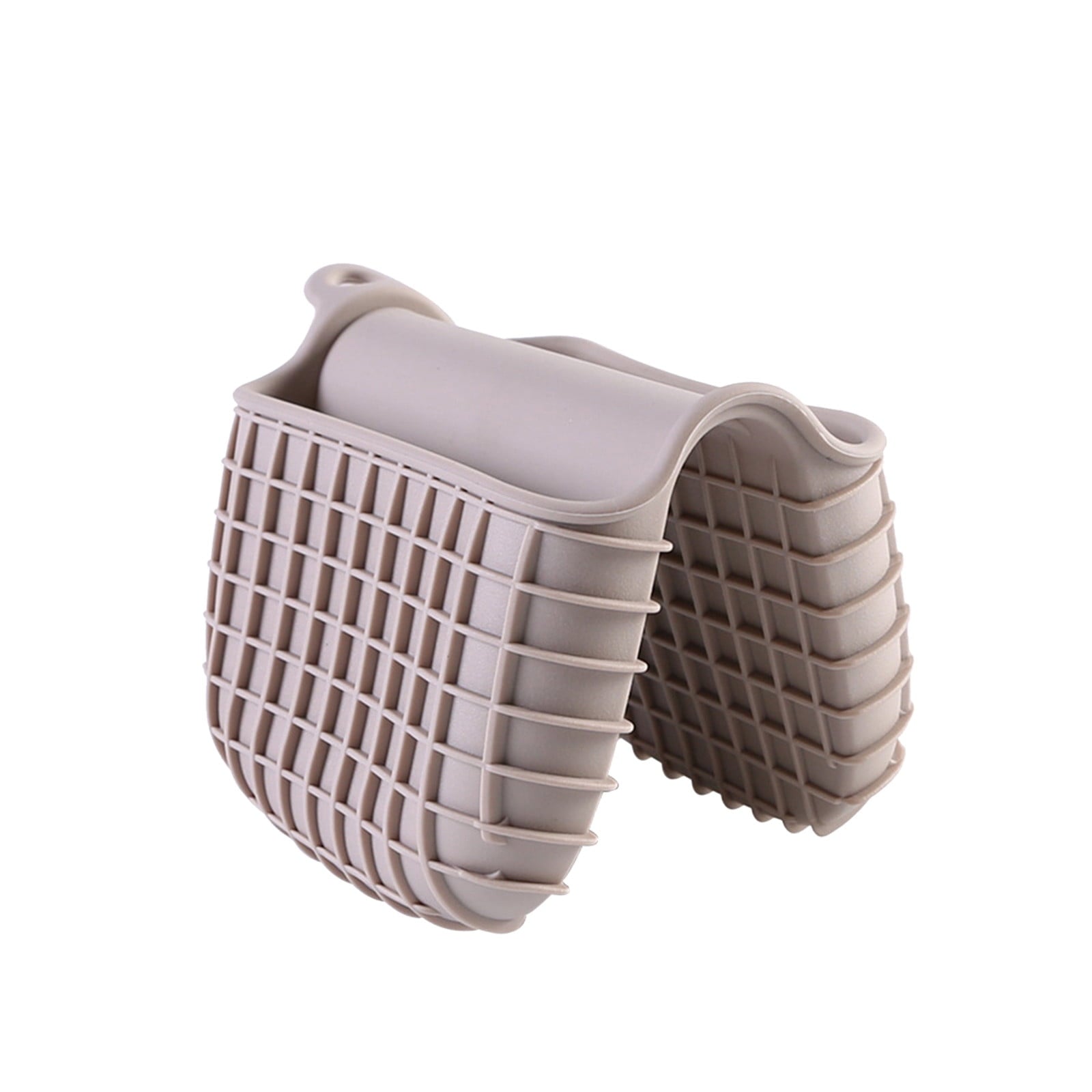 Oven Mitts ! Mini Silicone Oven Mitts Set Oven Mitts Heat Insulation Oven Gloves for Kitchen Cooking and Baking Protecting Fingers Mini Oven Hand Clips, Include 1Pc Silicone Gloves B Main image