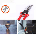 Masteelf 1 Set Red Grafting Pruner for Gardening 11.8*1.6in