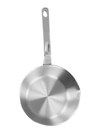 Compact Stainless Steel Sauce Pan Mini Egg Skillet for Easy Cooking and Pouring Suitable for Gas and Induction Stoves S M