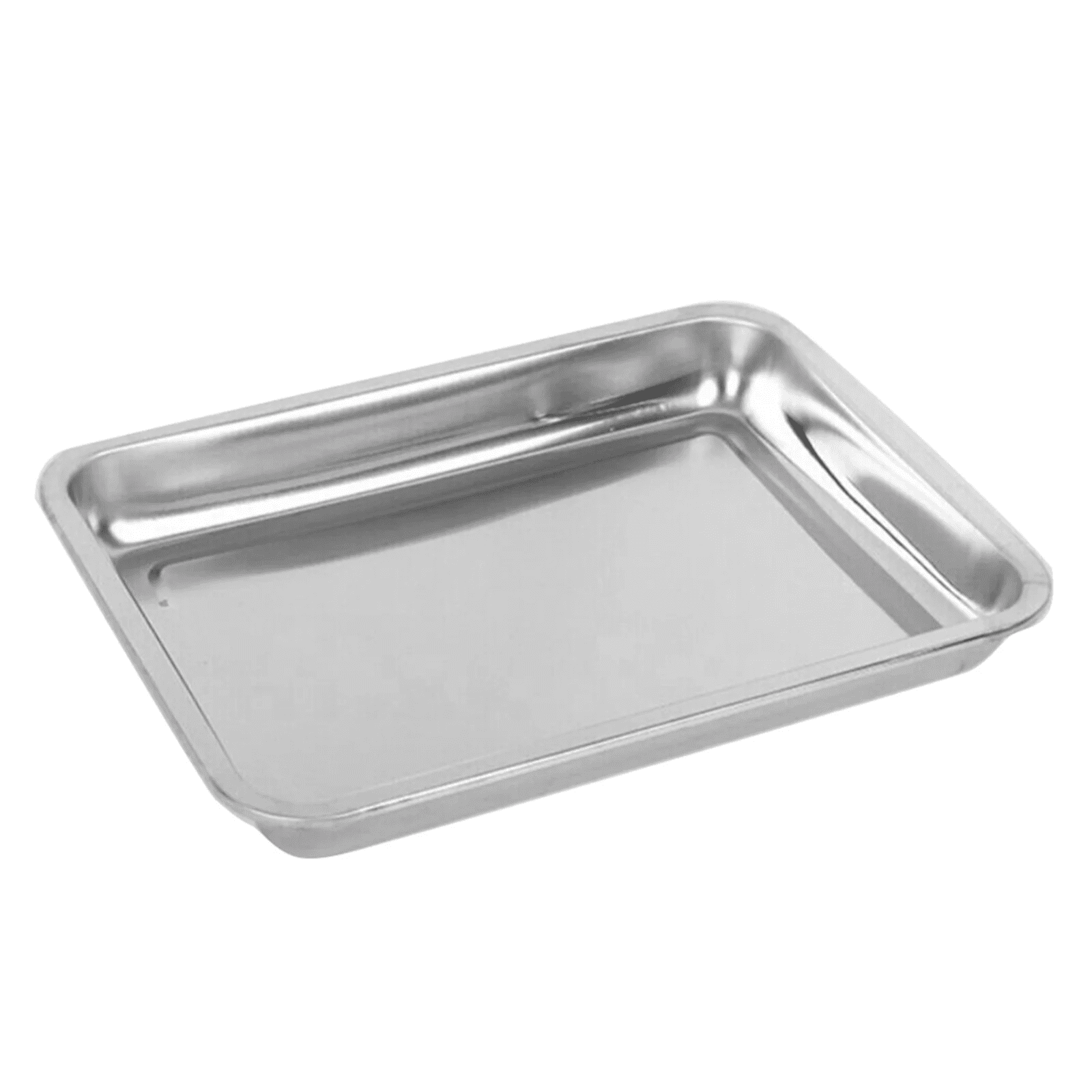1Pcs Toaster Oven Pans For Baking,Baking Sheets Cookie Sheet Pans,Small Replacement Trays For Toaster,Small Baking Trays For Oven, Stainless Steel Baking Sheet Pan, Toaster Oven Tray 12.59" x 8.66" x 1.88" Silver Main image