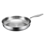 Titanium Pan,100% Non-toxic Titanium Pan,Non Stick Chemical-Free,Extreme Heat-Resistant & Lasts a Lifetime,Non-Stick Skillet for Home Use, Induction Cooktops And Gas Stoves for Omelettes Steaks 26cm