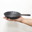 Cast Iron Frying Pan - Mini Skillet - Ø 16 cm - Egg Pan - Tapas Pan - BBQ - Camping - Serving Pan - Blini Pan - Pancake Pan - Saucepan - Melting Pan - Outdoor Cooking - Robust - Frying Pan - Kitchen Aid - Black - Cast Iron - 1 Piece