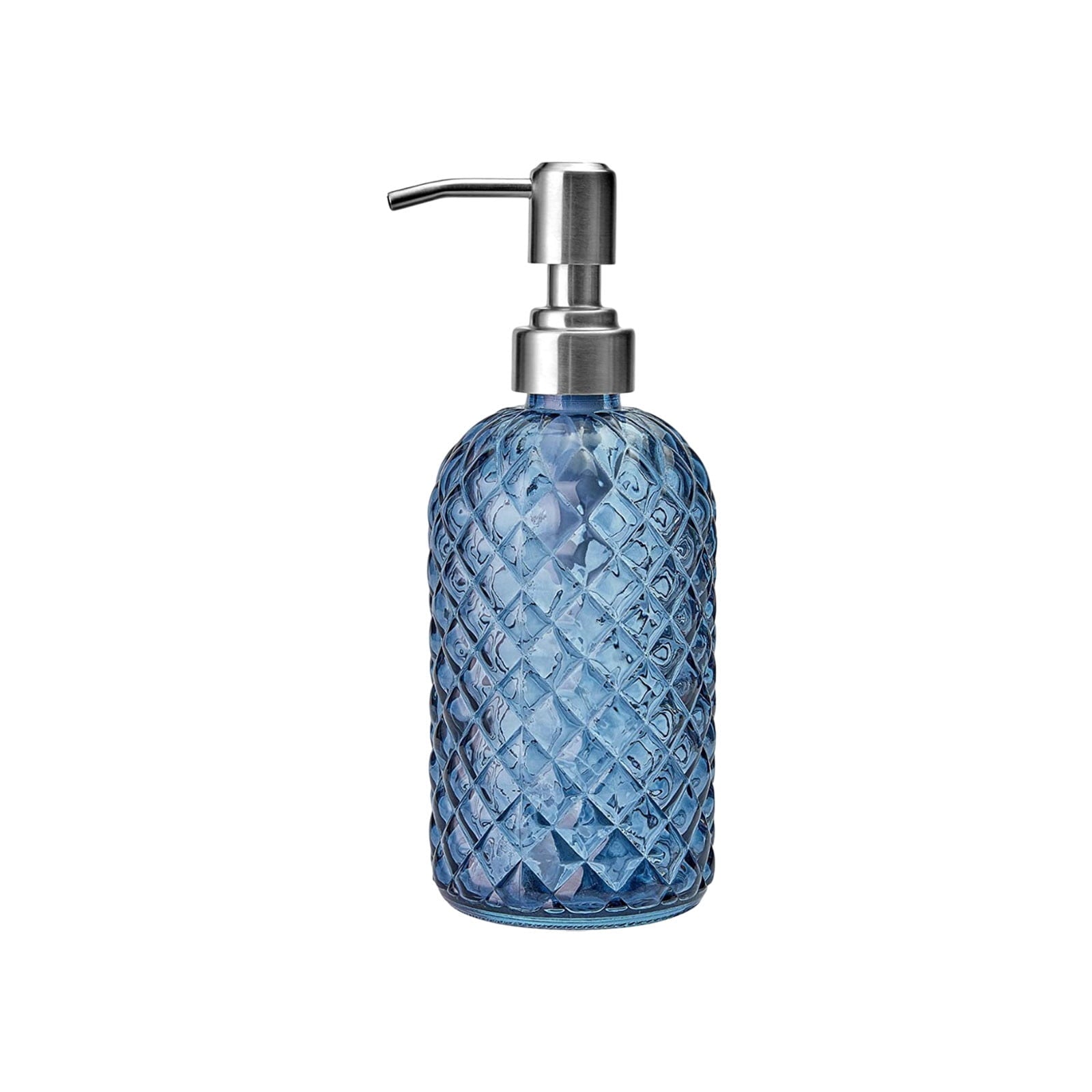 Glass Soap Dispenser 440mL - Azure