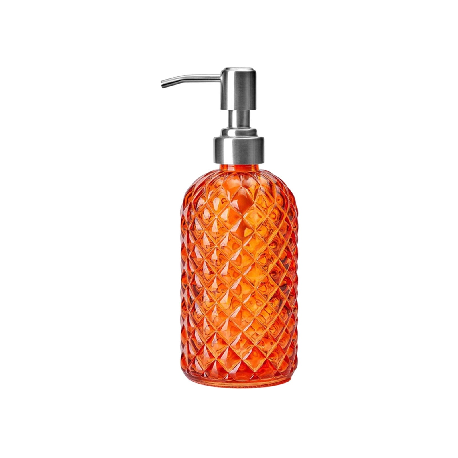 Glass Soap Dispenser 440mL - Orange Hauptbild