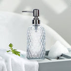 Glass Soap Dispenser 440mL - Clear