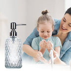 Glass Soap Dispenser 440mL - Clear