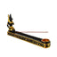 Incense Holder for Sticks, Egyptian Cone Incense Burner with Ash Catcher, Incense Tray for Sticks, 10 Inch