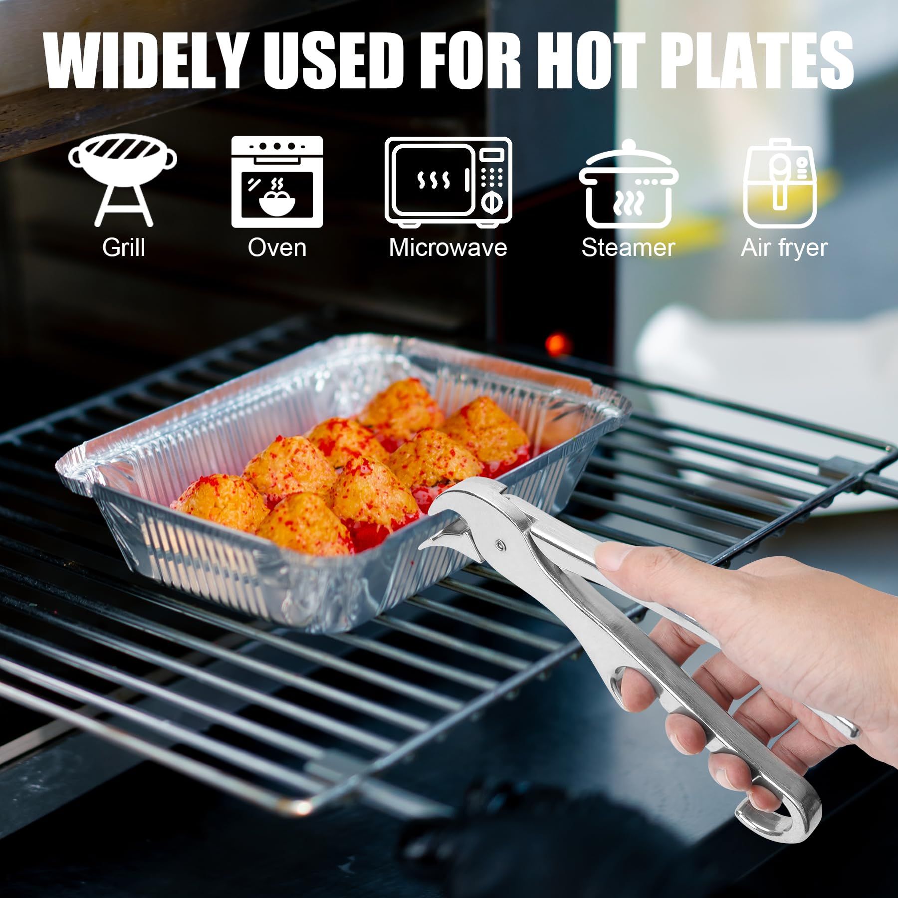 Heavy-duty Aluminium Pizza Pan Gripper