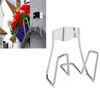 Metal Garden Hose Holder - Heavy Duty Hose Hanger Wall Mounted Water Hose Holder for Outside Yard, Sturdy Hose Reel Hose Hooks for Water Hose, Extension Cords