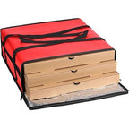 Large Insulated Red Pizza Carrier Bag