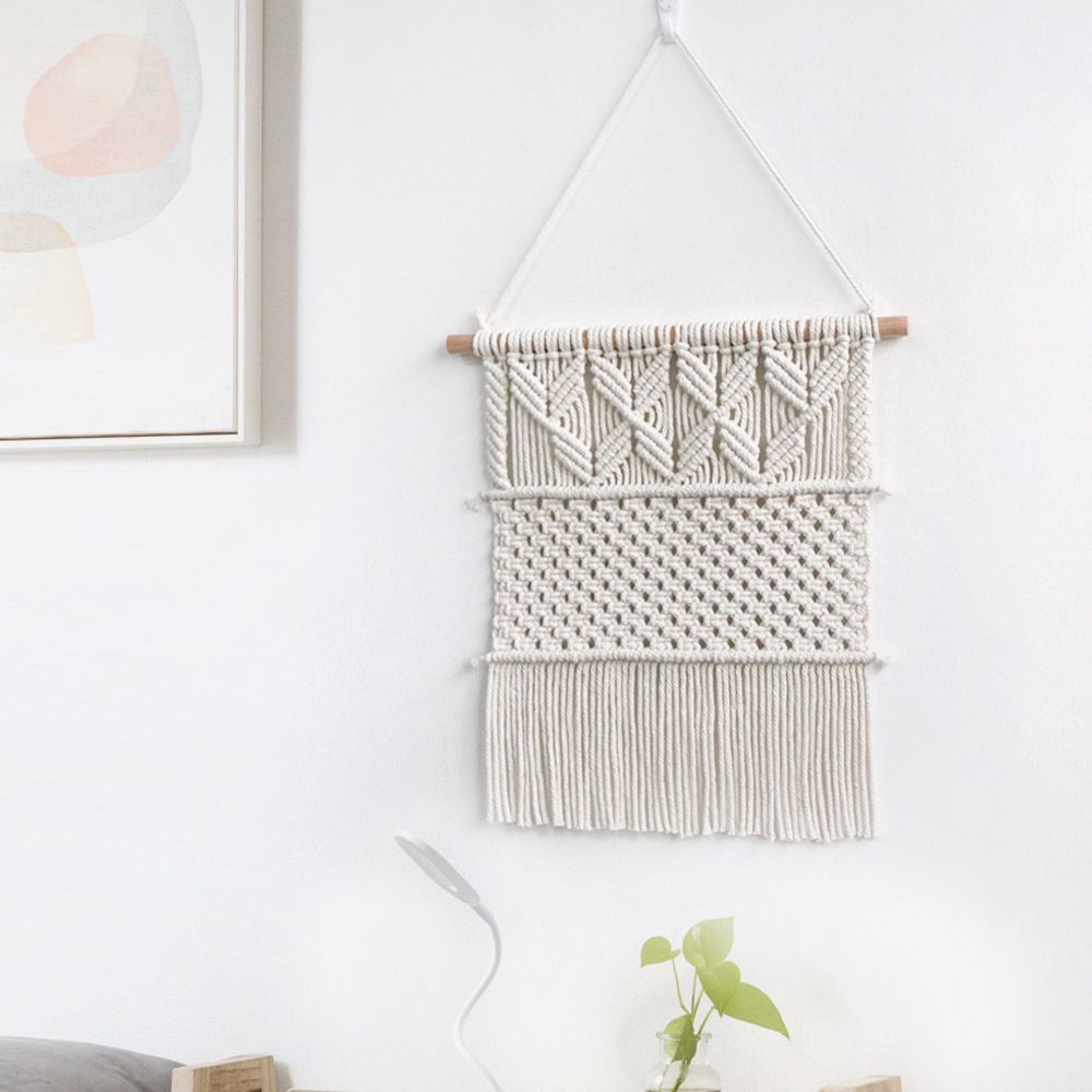 Hanging  Tapestry  Hand Woven Tapestries Boho Wall Art Decor Home Wall Decor Wall Pediment