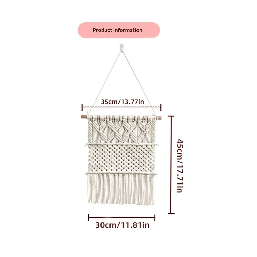 Hanging  Tapestry  Hand Woven Tapestries Boho Wall Art Decor Home Wall Decor Wall Pediment