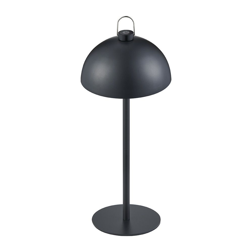 Black Dimmable Cordless USB-C Rechargeable Table Lamp, Cordless Desk Lamp for Living Room, Bedroom, Coffee Table, and Other Cozy Home Decor
