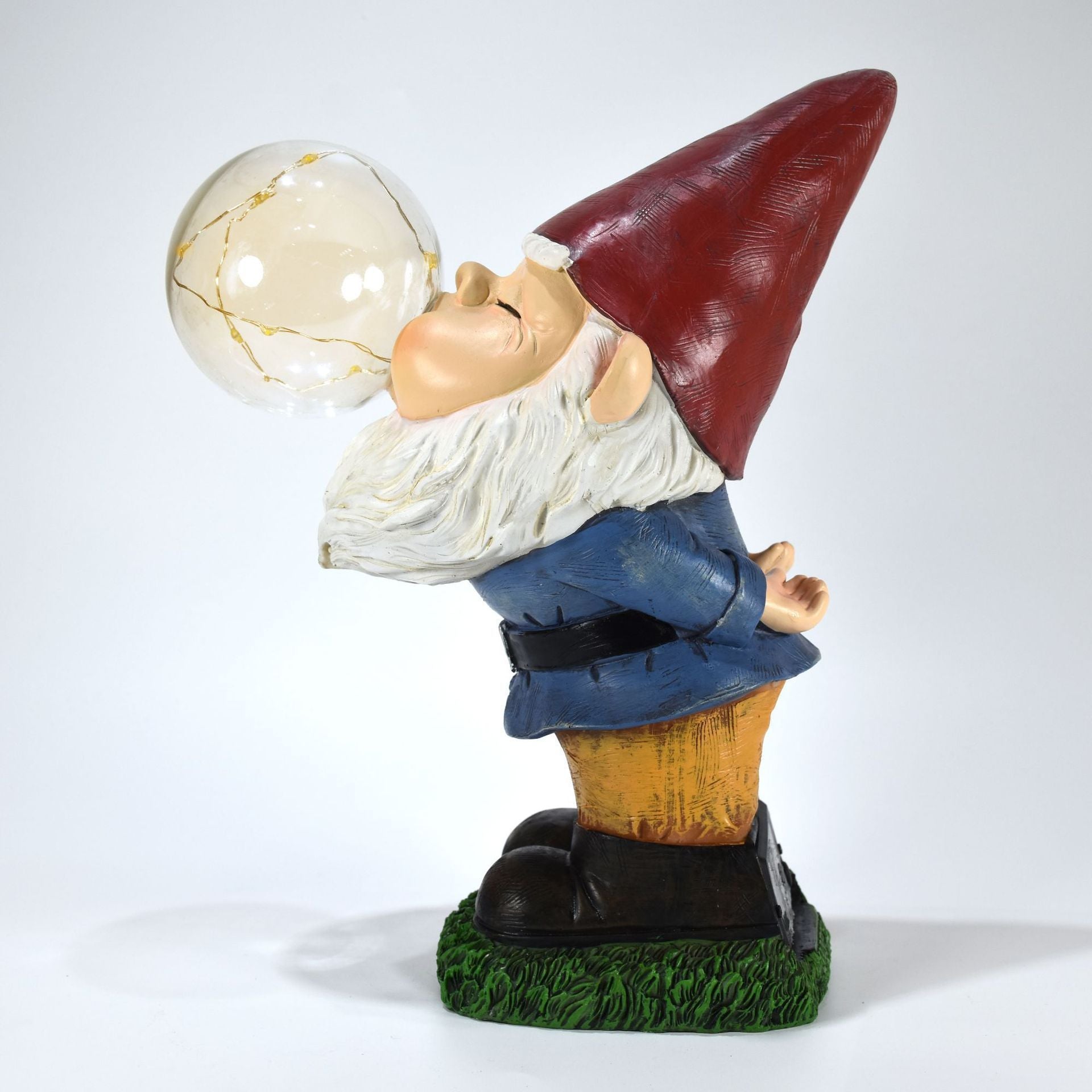 Solar Garden Light - Elf Blowing Bubbles