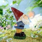 Solar Garden Light - Elf Blowing Bubbles