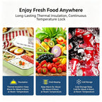 Lightweight Small Thermal Meal Handbag, Waterproof Thickened Aluminum Foil Inner, Ideal For Student Short‑Distance Meal Carrying, Holiday Commuter Practical Present, Pink Small