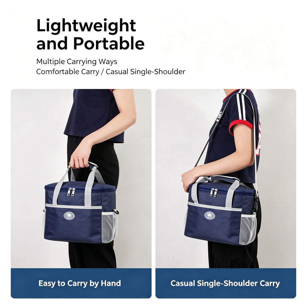 Lightweight Small Thermal Meal Handbag, Waterproof Thickened Aluminum Foil Inner, Ideal For Student Short‑Distance Meal Carrying, Holiday Commuter Practical Present, Pink Small
