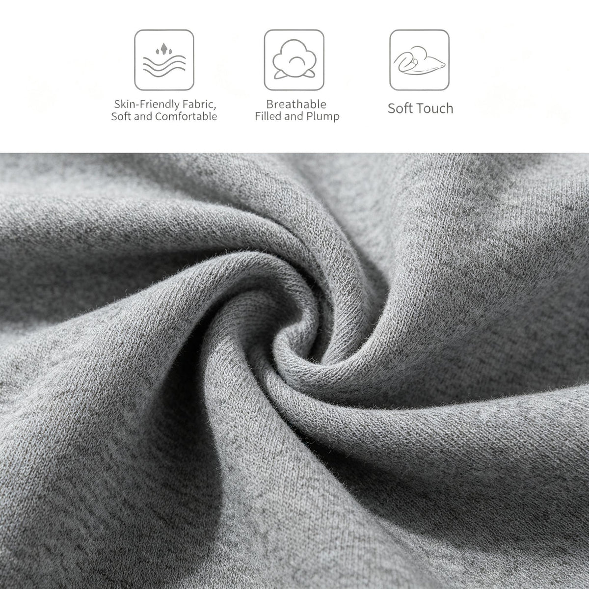 Breathable Tencel Cover Single Hole Memory Pillow, Neck Support No Compression On Ears, Comfort Sleeping Cushion For All Ages, Halloween Household Bedding Supply, Tencel Blue