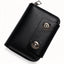 Business Men Accordion Card Holder With Double Magnetic Buckle, Minimalist Retro ID Card Wallet Coin Pocket, Christmas Office Worker Gift, K94‑51 Black