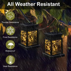 Solar Copper Wire Light: Auto Light Control, No Electricity Bill, 30 LEDs Illuminate Your Garden Night Sky./Warm light 30 beads