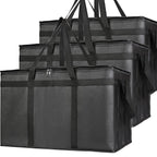 Insulated Extra-large Food Delivery Bags (set of 3)