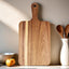 Acacia Wood Cutting Board with Handle (14" x 7")