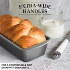 Extra Large Bread Pan, 13" x 5" Long Loa Pan, Nonstick Baking Pan, Rectangular Loa Tin, Set o 2