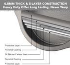 9" Round Cake Pan Set o 2, 0.8mm Thick Heavy Duty Bakeware or Tiered & Layered Cakes, Nonstick Baking Pan with Diamond Texture or Even Heating, Cake Mold