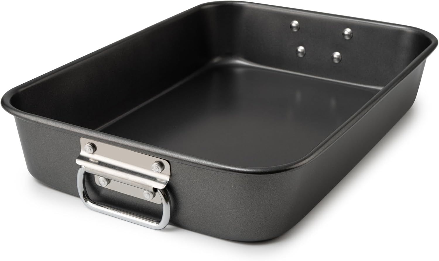 Lasagna Pan with Handles, 15x10x3 Inch Bakeware or Oven, Nonstick Rectangular Roasting Pan, Deep Baking Dish or Cake and Brownie, Heavy Duty Main image
