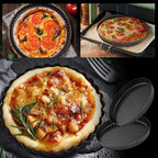 9 in Non-Stick Tart and Quiche Pan with Removable Bottom and 4 Mini Tart Pans 4-inch, Heavy Duty Fluted Side for Pies, Mousse Cakes, Dessert Baking (5 Pack)