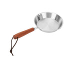 Stainless Steel Frying Pan, Non-Stick Egg Fryer for Household & Restaurant, 4.7 Inch