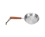 Stainless Steel Frying Pan, Non-Stick Egg Fryer for Household & Restaurant, 4.7 Inch