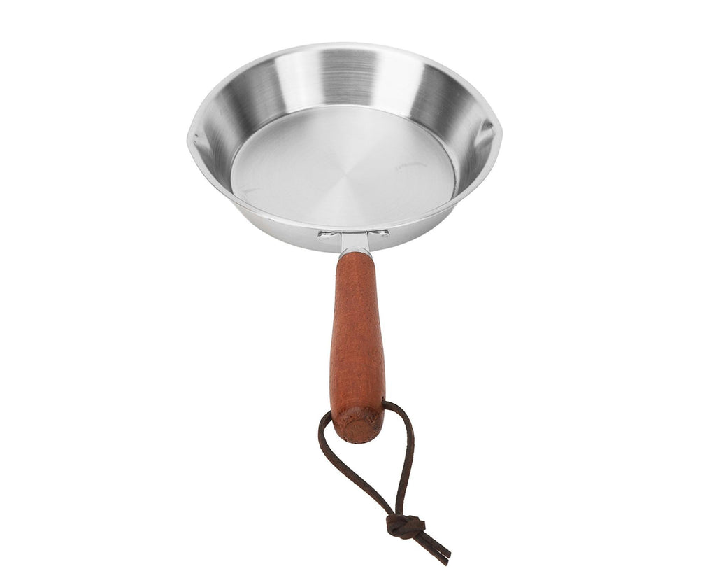 Stainless Steel Frying Pan, Non-Stick Egg Fryer for Household & Restaurant, 4.7 Inch