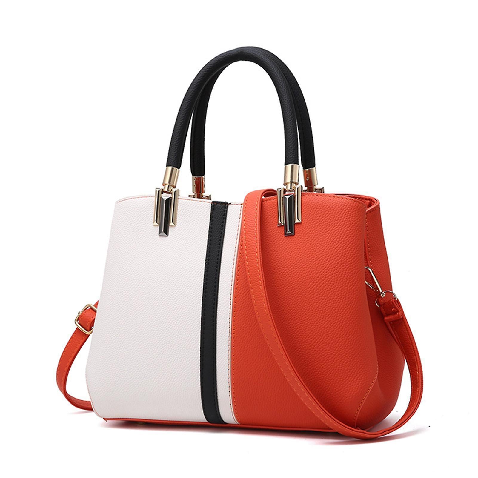 Women's PU Leather Tote Bag Large Capacity Waterproof Handbag Main image