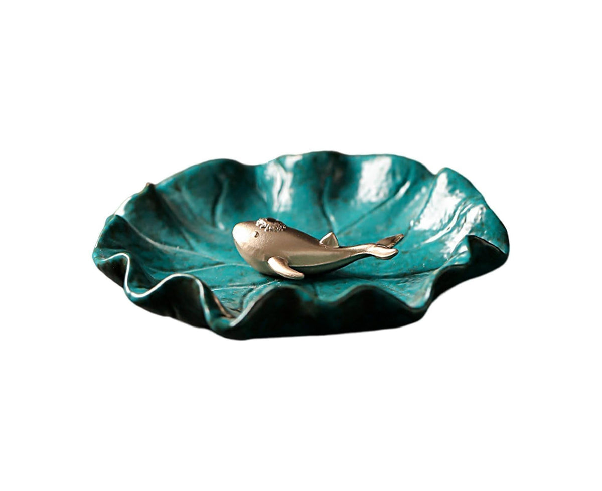 Incense Burner Handmade Decorative Ceramic Lotus Holder-I Main image