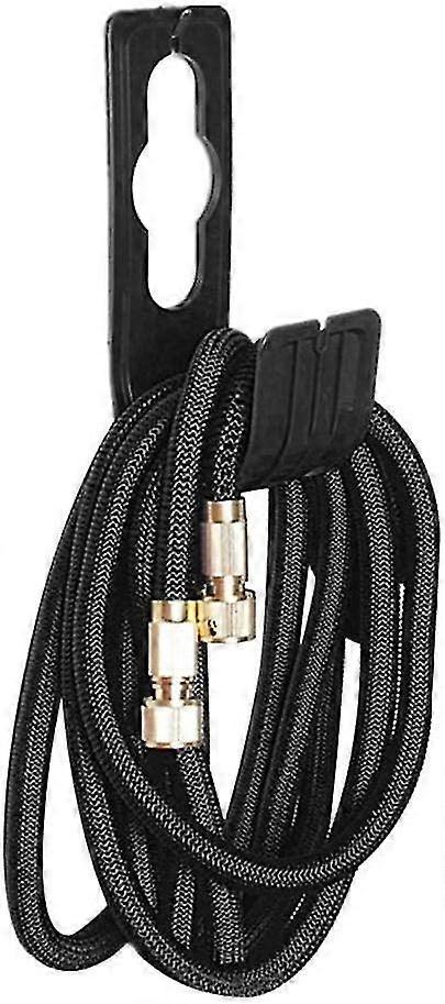 Steel Garden Hose Holder - Wall Hanging Water Hose Hook for Outdoor Watering Storage Secondary image