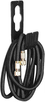 Steel Garden Hose Holder - Wall Hanging Water Hose Hook for Outdoor Watering Storage