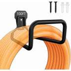 Heavy Duty Garden Hose Holder - Wall Mount Metal Hose Hook with Screws for Hose