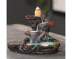 Resin Mountains Rivers Incense Burners Holder Censer Aromatherapy Home Decor- 6