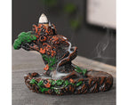 Resin Mountains Rivers Incense Burners Holder Censer Aromatherapy Home Decor- 6