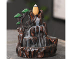 Resin Mountains Rivers Incense Burners Holder Censer Aromatherapy Home Decor- 6