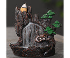 Resin Mountains Rivers Incense Burners Holder Censer Aromatherapy Home Decor- 6