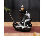 Ceramic Waterfall Backflow Incense Burners Holder Censer Diffuser Home Decor-2#